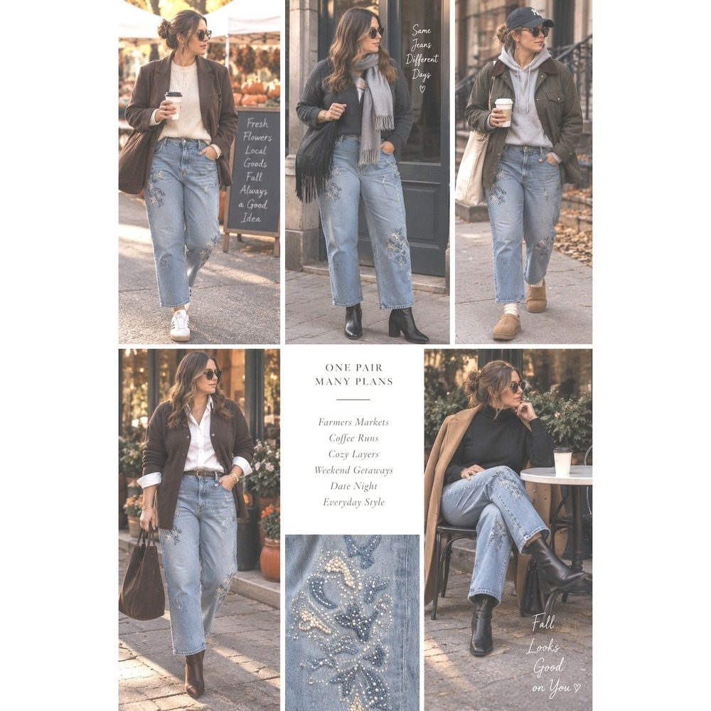 Pilcro and the Letterpress Denim with Floral Embroidery 12 stretch 32 waist euc